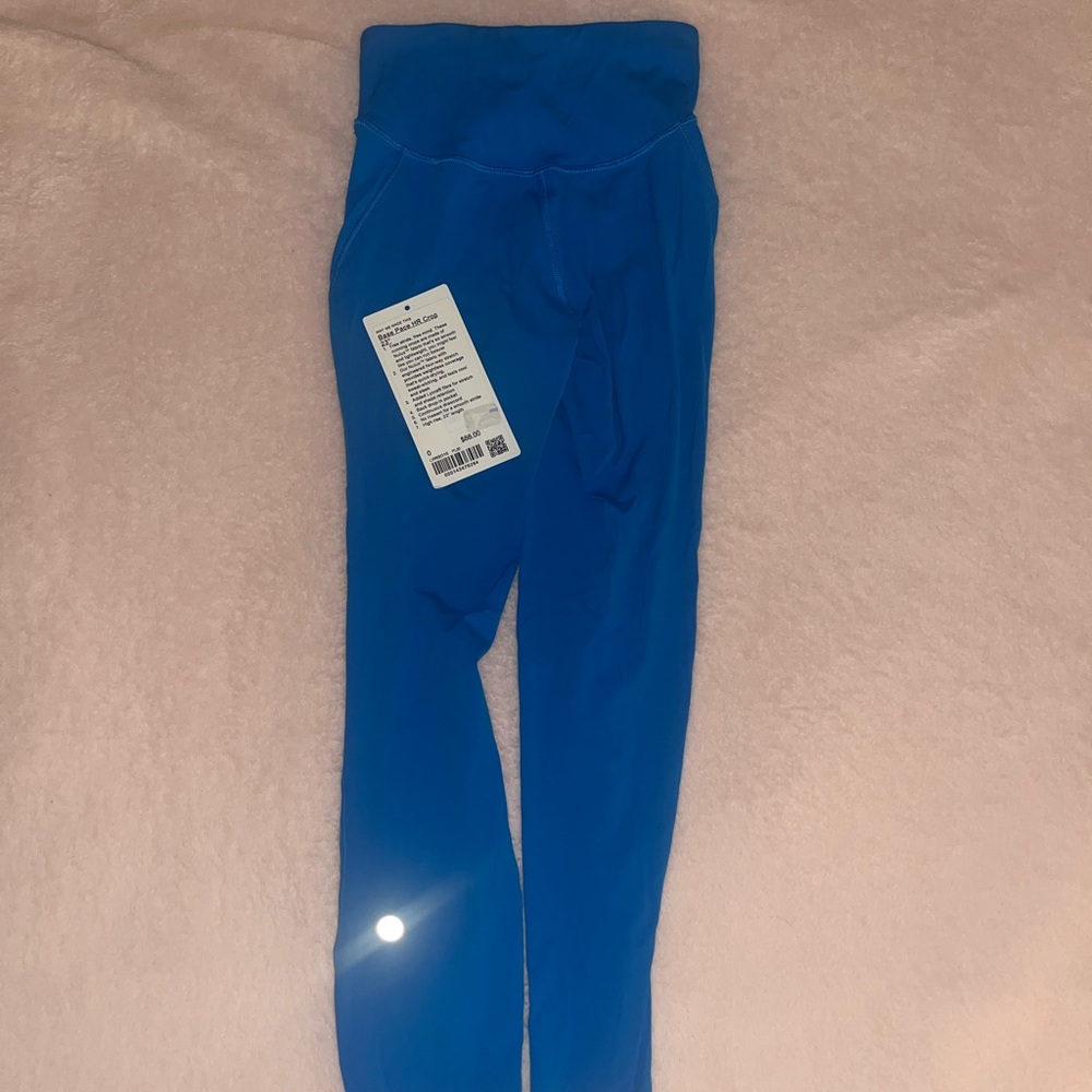 Lululemon Athletica Vibrant Blue Leggings